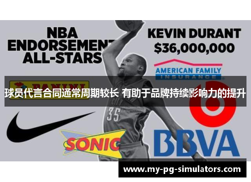 球员代言合同通常周期较长 有助于品牌持续影响力的提升